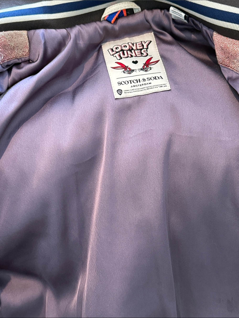 Scotch & Soda x Looney Tunes Varsity Jacket - Picture 4 of 5